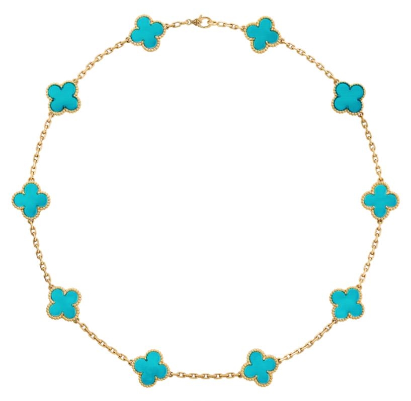 Collar de 10 tréboles Versión Premium